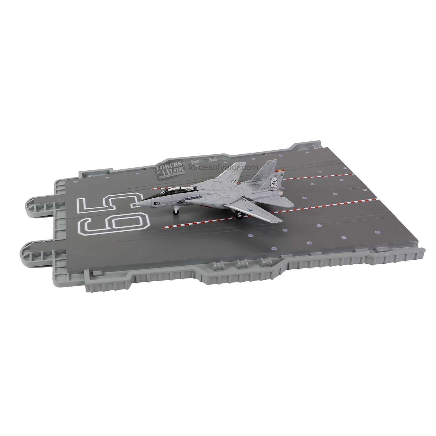 Grumman F-14A Tomcat VF-41 Black Aces + Section A Deck - 1:200